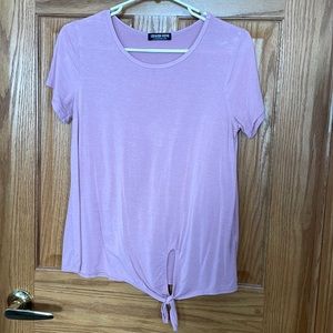 Size Medium fashion nova soft pink blouse